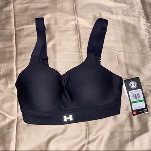 Under amour black sports bra